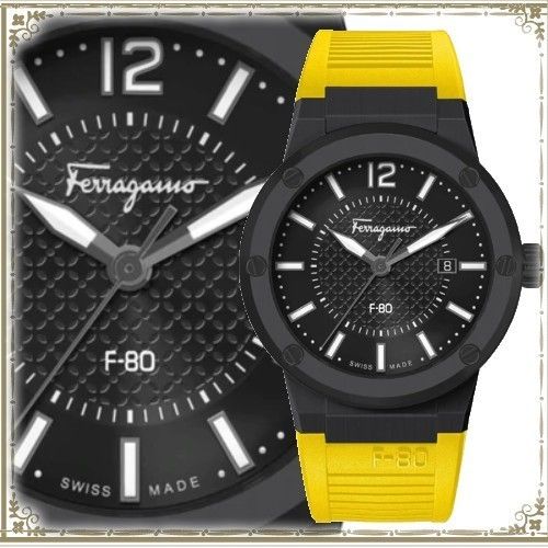 Salvatore Ferragamo フェラガモ 時計 FF3 シルバー文字盤