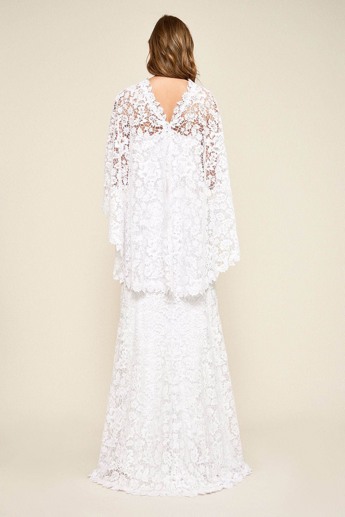 SALE!【TADASHI SHOJI】美しいハイローケープ付き☆2wayドレス ...