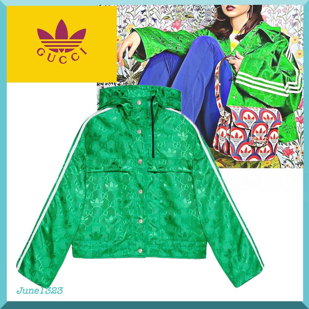仲里依紗さん愛用【GUCCI】adidas x Gucci ボンバージャケット (GUCCI