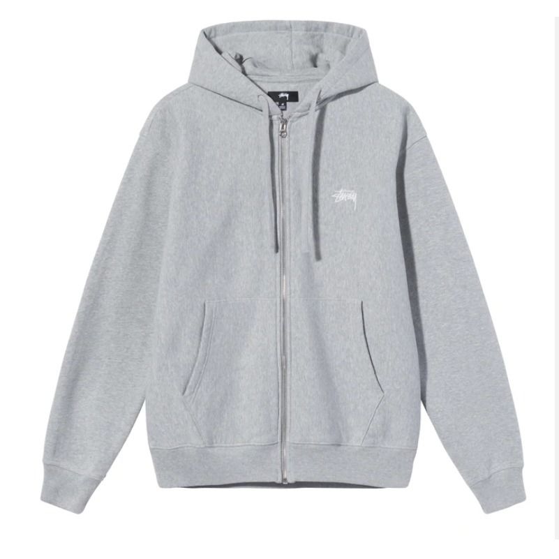 人気☆】STUSSY◇ロゴ ジップパーカー&パンツ セットアップ (STUSSY ...