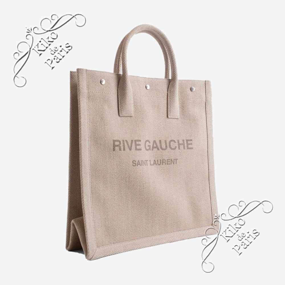 関税送料込 SAINT LAURENT RIVE GAUCHE ラージ トートバッグ (Saint ...