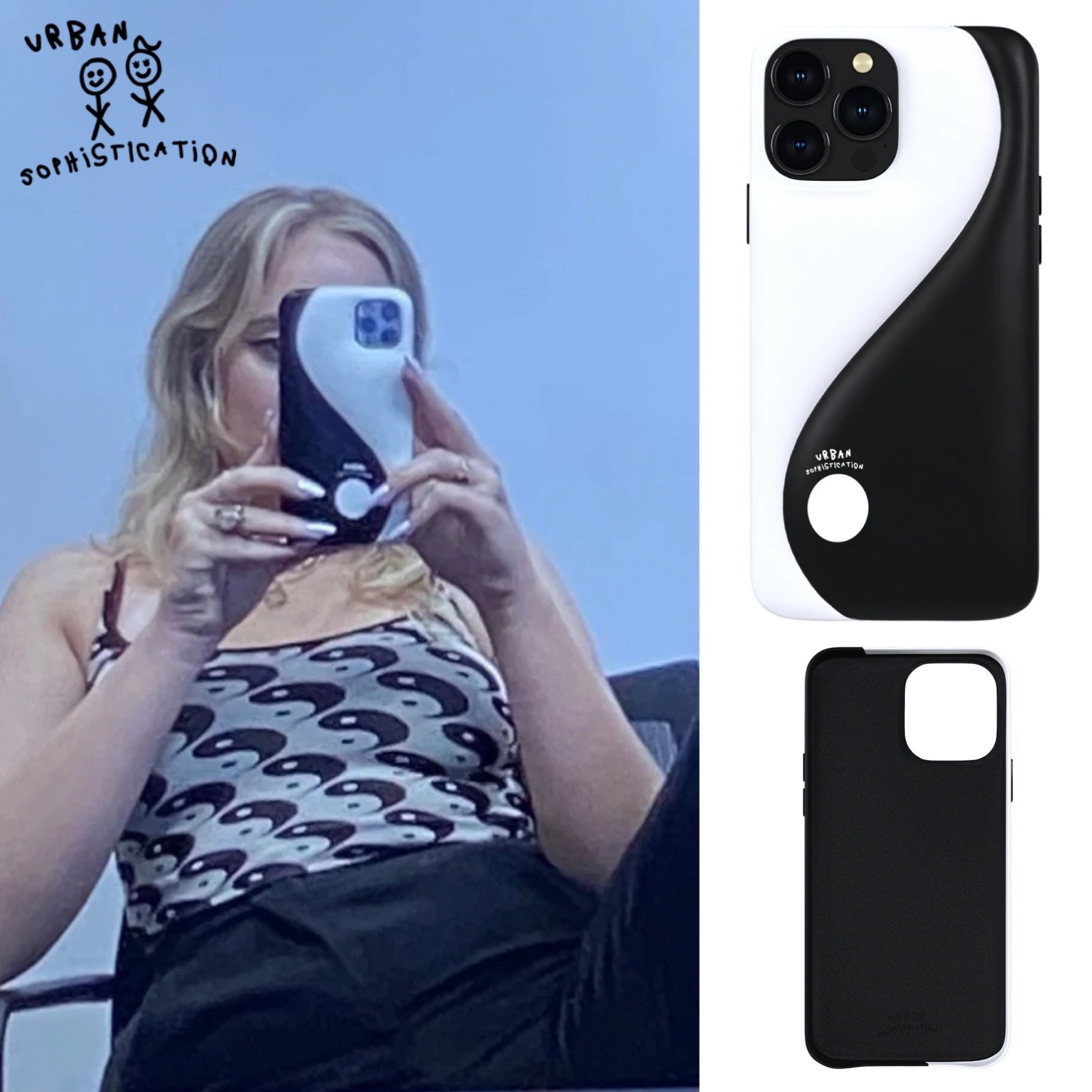 The Puffer Case® - Black Manhattan | Urban Sophistication