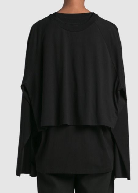 MM6 maison margiela Tシャツ トップス ロンT 長袖 レイヤード