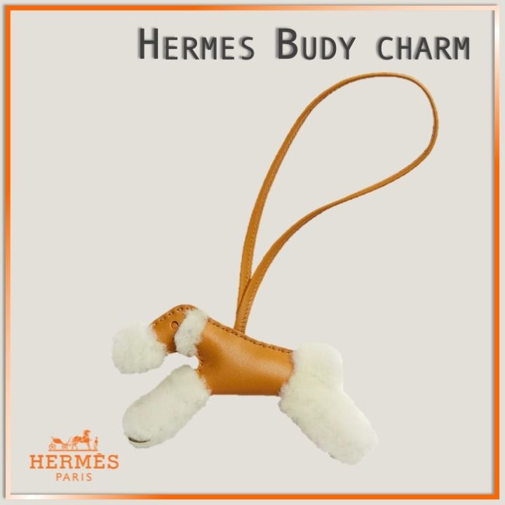 レア》大人気のバディ チャーム♪【HERMES】Hermes Budy Charm (HERMES ...
