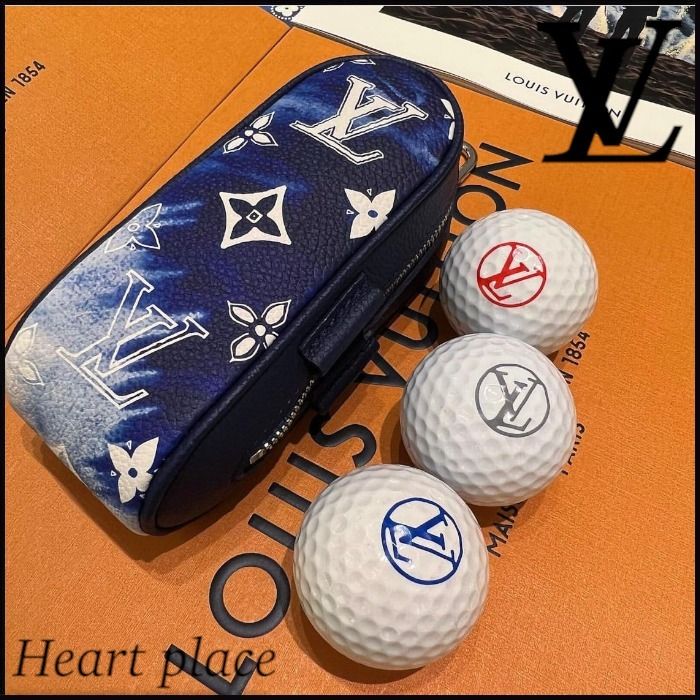 周りと差を付ける☆ルイヴィトン ゴルフボール ティー セット (Louis