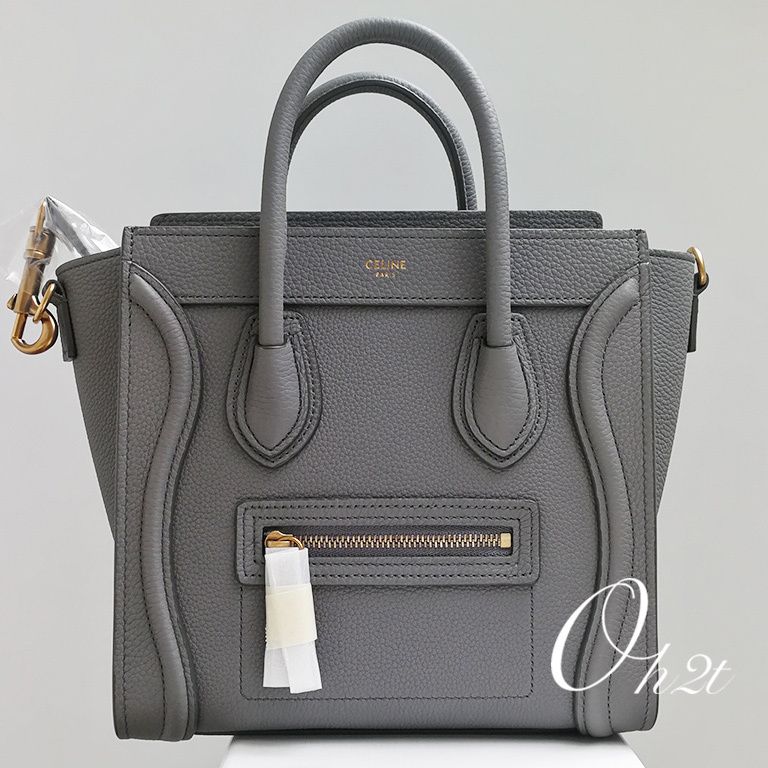 直営店買付 CELINE ラゲージ ナノ ショルダーバッグ (CELINE