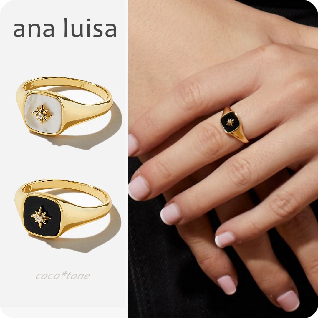 【ana luisa】BAILEY リング ana luisa リング 指輪 14K BAILEY キュービックジルコニア (ana