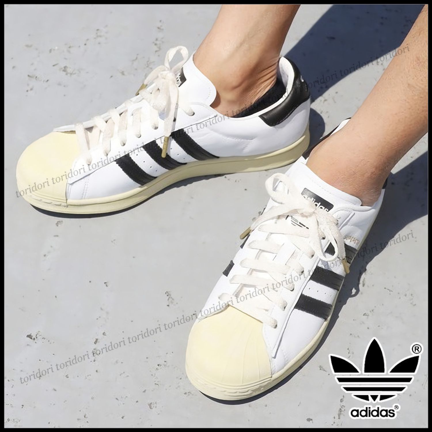 Adidas Superstar 定番 人気スニーカー コルク中敷き Adidas スニーカー Fv21 Buyma