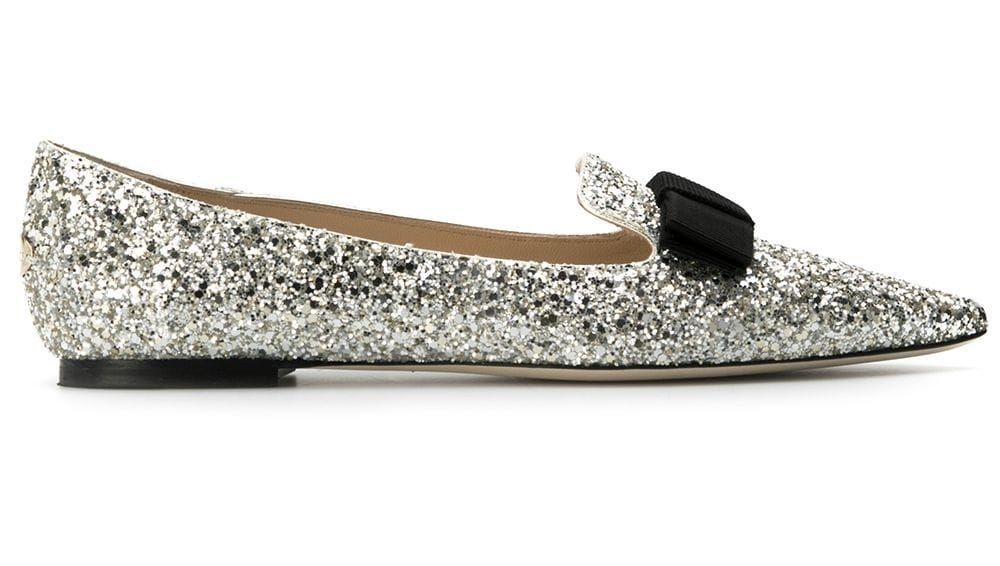 JIMMY CHOO の靴♪ ★ GALA GLITTER ★ フラット 【多色在庫】 JIMMY CHOO の靴♪ ☆ GALA GLITTER ☆ フラット 【多色在庫