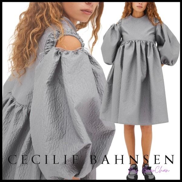 46%割引ブラック系,S送料無料 CECILIE BAHNSEN セシリーバンセン 2022年百貨店購入 UK6 ひざ丈ワンピース ワンピースブラック系S-APP.TABBIEMATH.COM