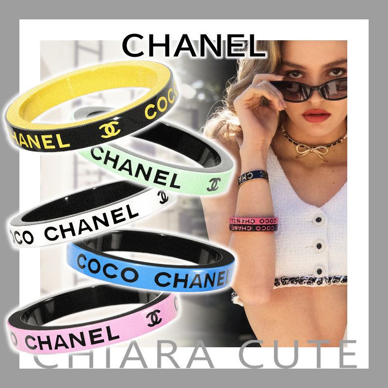 22SS NEW】CHANEL_women / レジン ロゴ / ブレスレット / 5色 (CHANEL 【即日発送】 CHANEL シャネル 22ss ブレスレット レジン ブレスレット