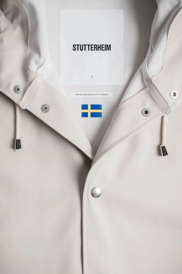 Stutterheim ユニセックスストックホルムロングプリント