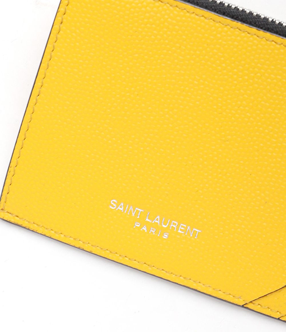 ☆SAINT LAURENT PARIS☆フラッグマンファスナー付きカード入れ (Saint ☆SAINT LAURENT PARIS☆フラッグマンファスナー付きカード入れ (Saint