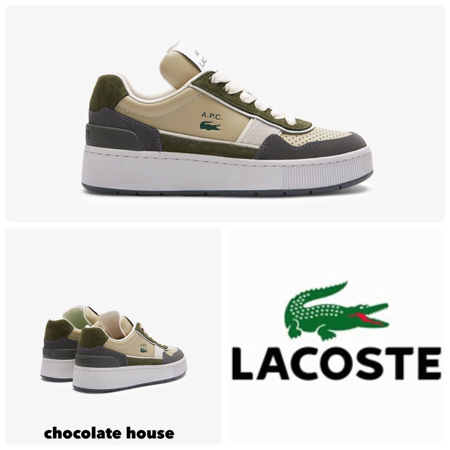 Lacoste A P C ラコステ レディース Ace Clip 2a9 Lacoste スニーカー Sf 2a9 Buyma