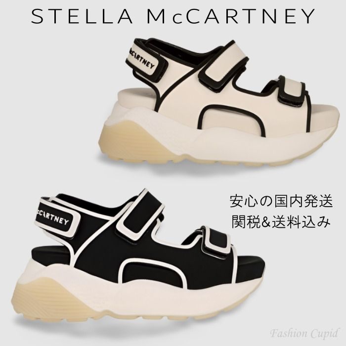 関税&送料込み【STELLA MCCARTNEY】ベルクロ サンダル☆大人気 特価価格 Stella McCartney サンダル サンダル