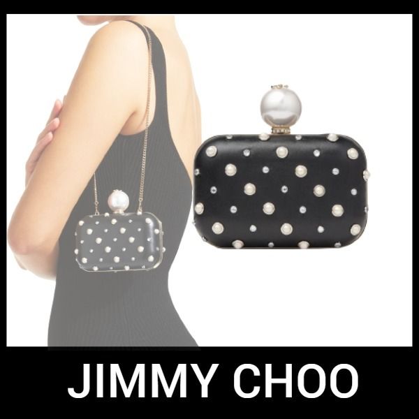 JIMMY CHOO】ブラックナッパのミニバッグ (Jimmy Choo/ショルダー ...