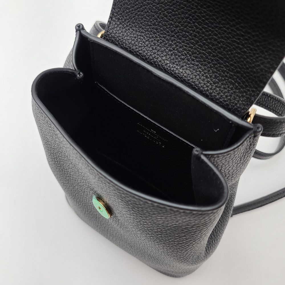 バックパック・リュック FERRAGAMO GANCINI MINI BACKPACK SALVATORE FERRAGAMO Grained Calfskin Mini Gancini Backpack