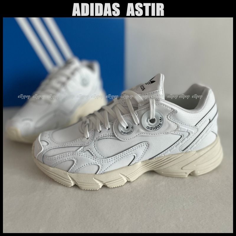 ADIDAS☆ASTIR Ｗ アディダス アスター スニーカー ホワイト (adidas ...