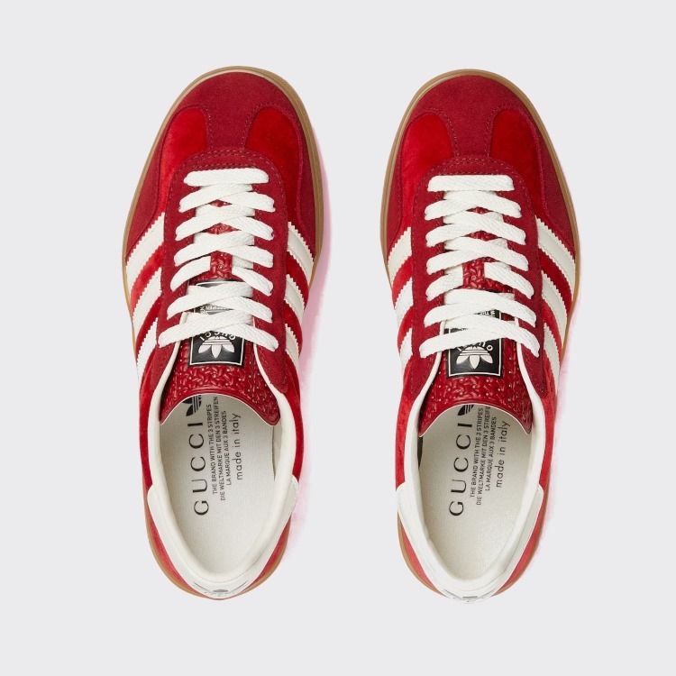 adidasコラボ】GUCCI* Gazelle ガゼル スニーカー*送料込 (GUCCI ...