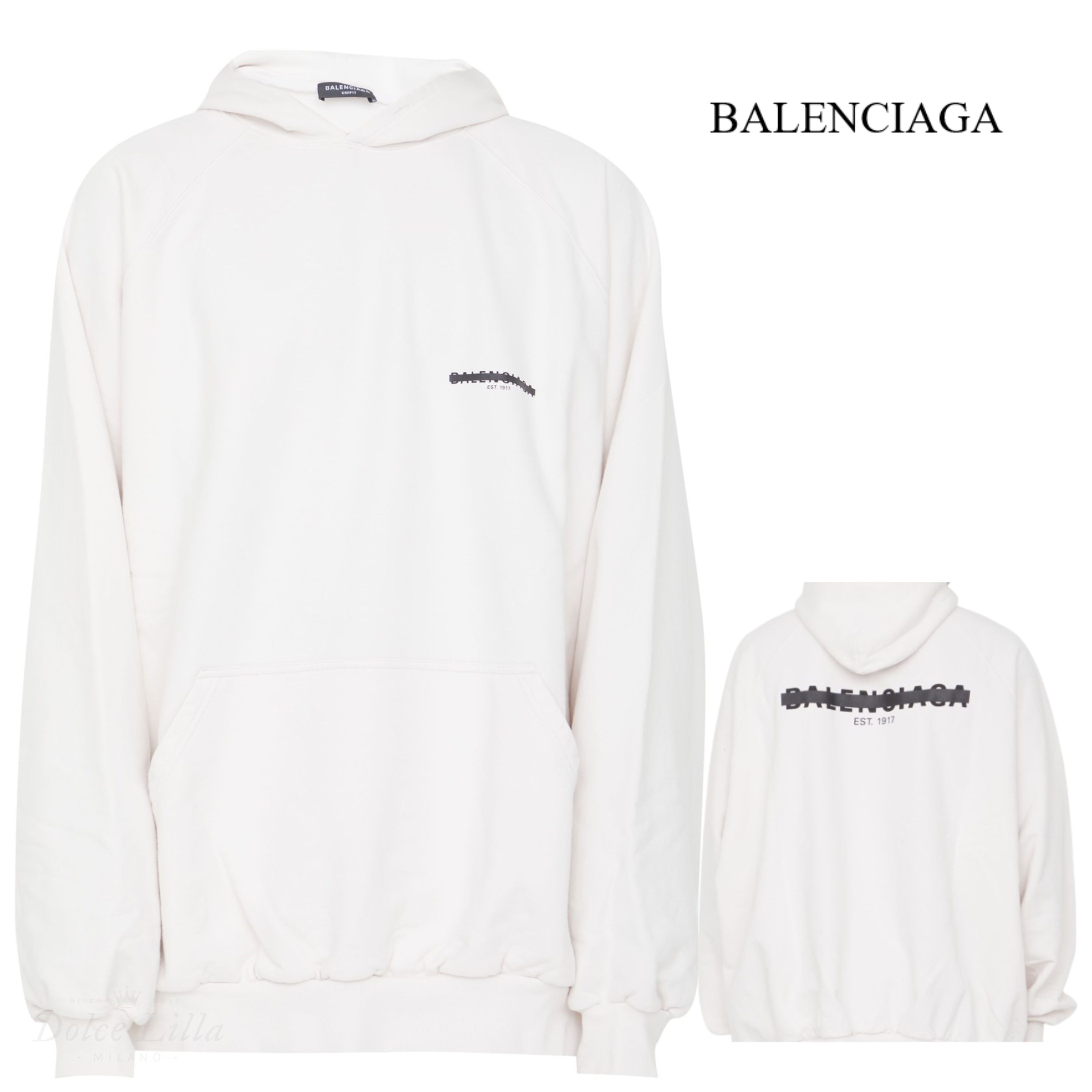 BALENCIAGA STRIKE 1917 HOODIE OVERSIZED (BALENCIAGA/パーカー ...