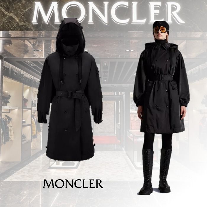 ☆完売必至☆】MONCLER ☆ Aumarトレンチコート (MONCLER/トレンチ 品質重視 専用!値下げ モンクレール 薄手トレンチコート トレンチコート