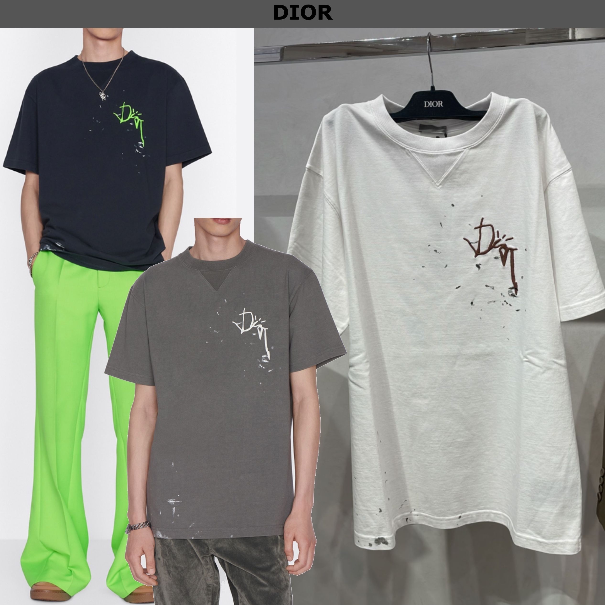 DIOR新作! トラヴィススコット オーバーサイズTシャツ (Dior/Tシャツ
