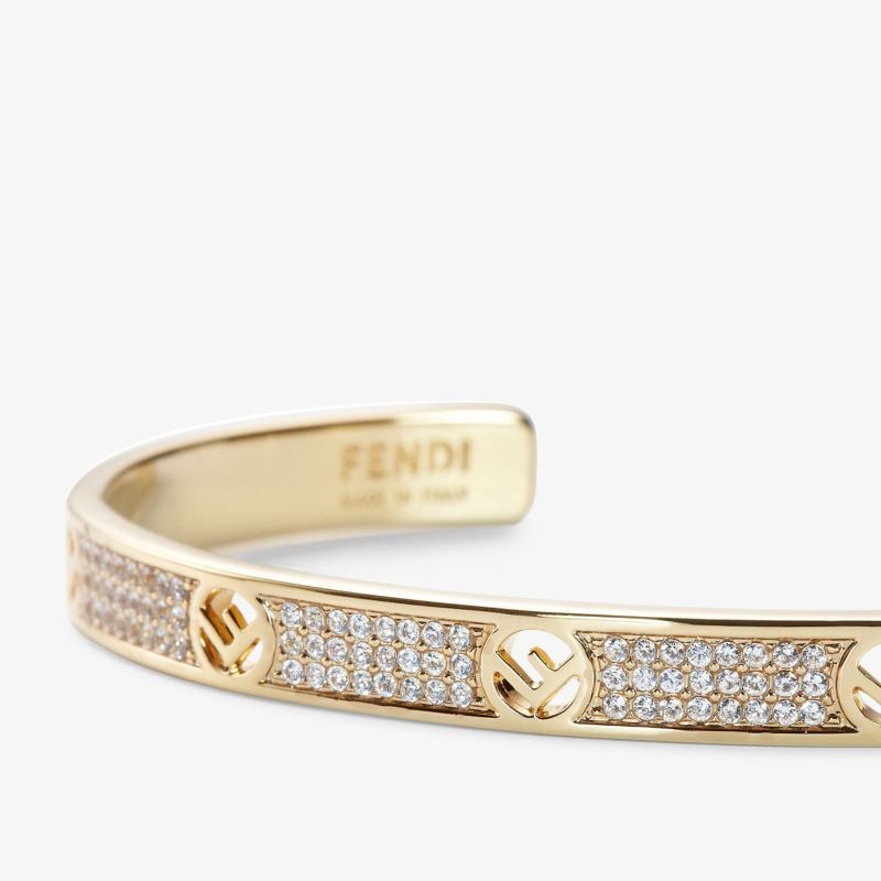 すぐ届く【FENDI】エフ イズ フェンディ ブレスレット ブラス (FENDI ...