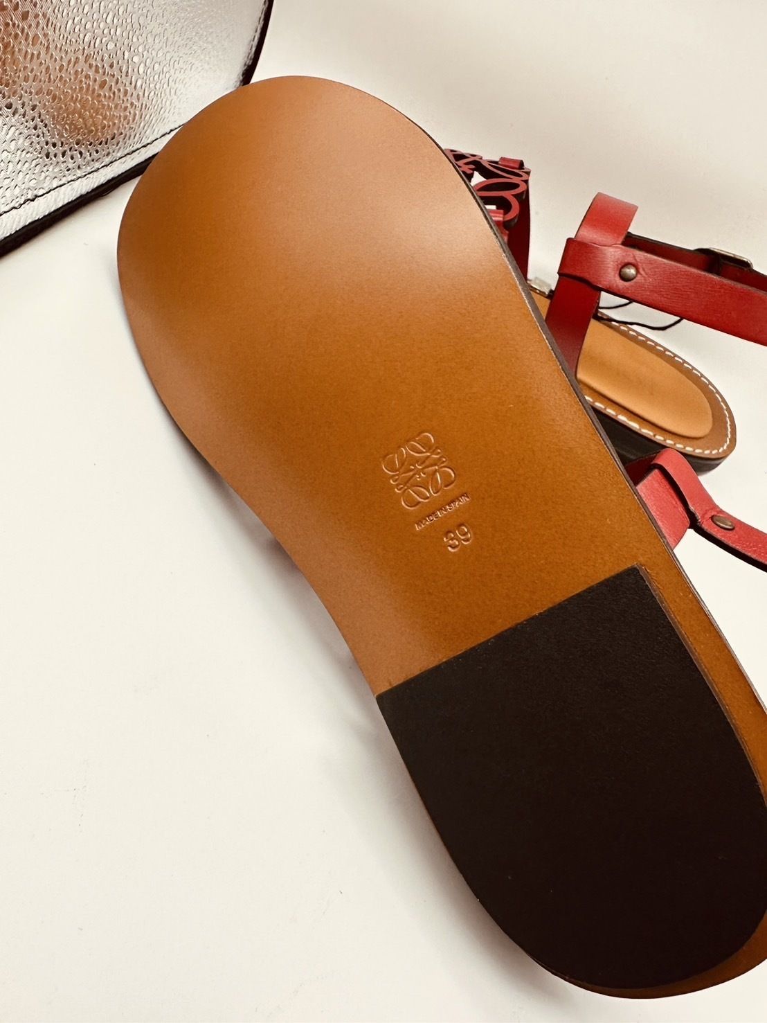 LOEWE セール シューズ 返品可 アナグラム サンダル L815S10X02