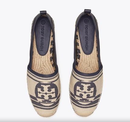 トリーバーチ エスパドリーユ Navy - www.akbara.ac.id 別注商品 【未使用】トリーバーチ TORY BURCH エスパドリーユ ネイビー マリン フラットシューズ/バレエシューズ
