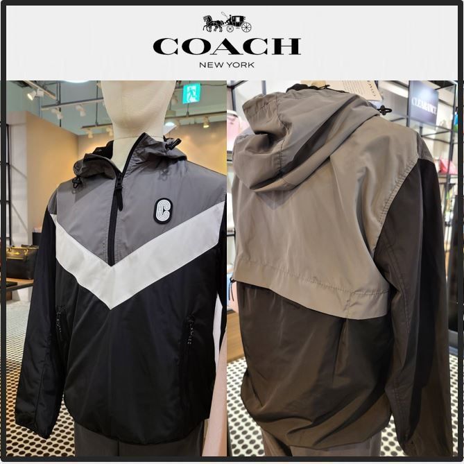 すぐ届く!◇COACH◇ パッカブル ウインドブレーカー (Coach