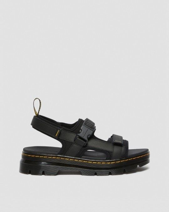 Dr. Martens】FORSTER マルチストラップ サンダル☆ブラック (Dr