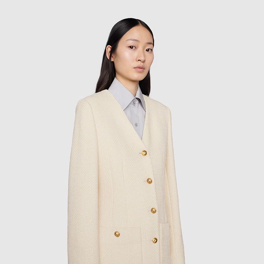 累積売上総額第1位【GUCCI☆グッチ】ツイード ジャケット