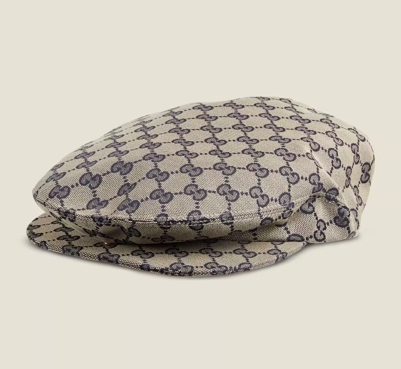 GUCCI】オリジナルGGキャンバスフラットキャップ (GUCCI/ハンチング