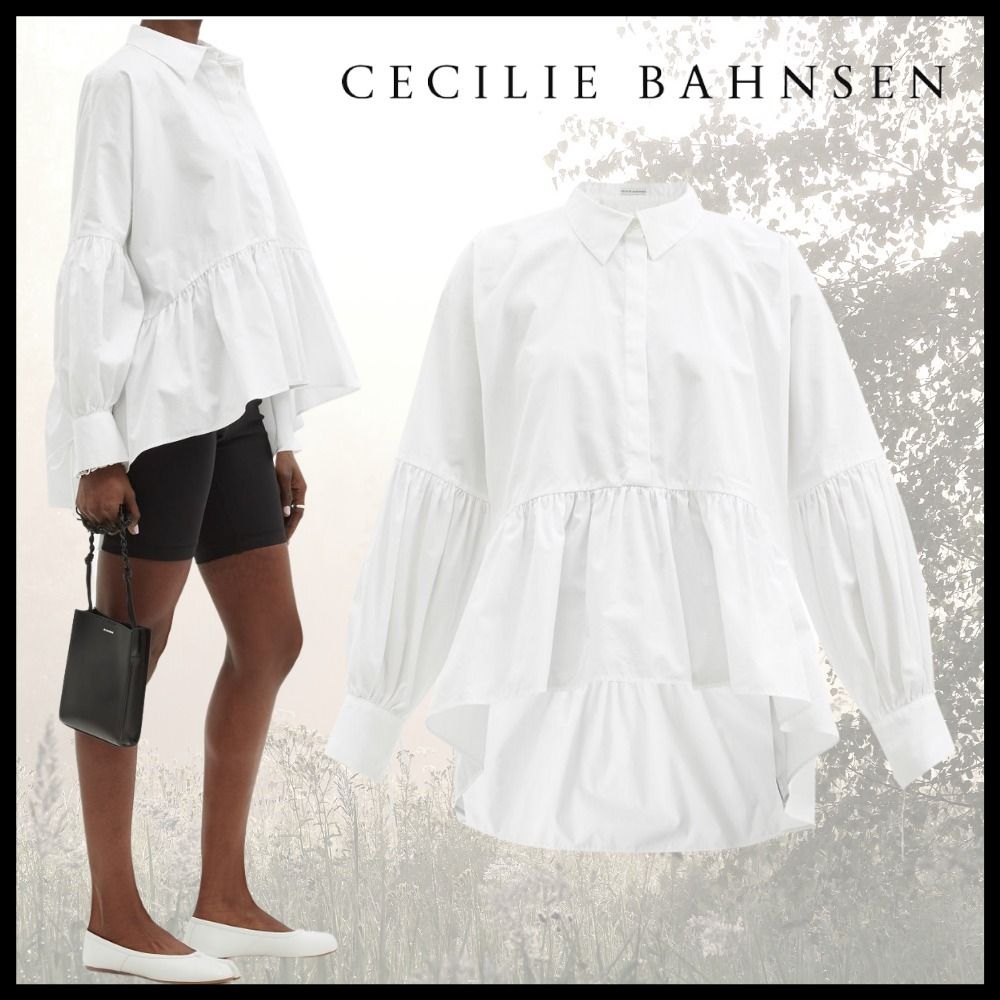 枚数限定 cecilie bahnsen カルロッタコットンポプリントップス 美品
