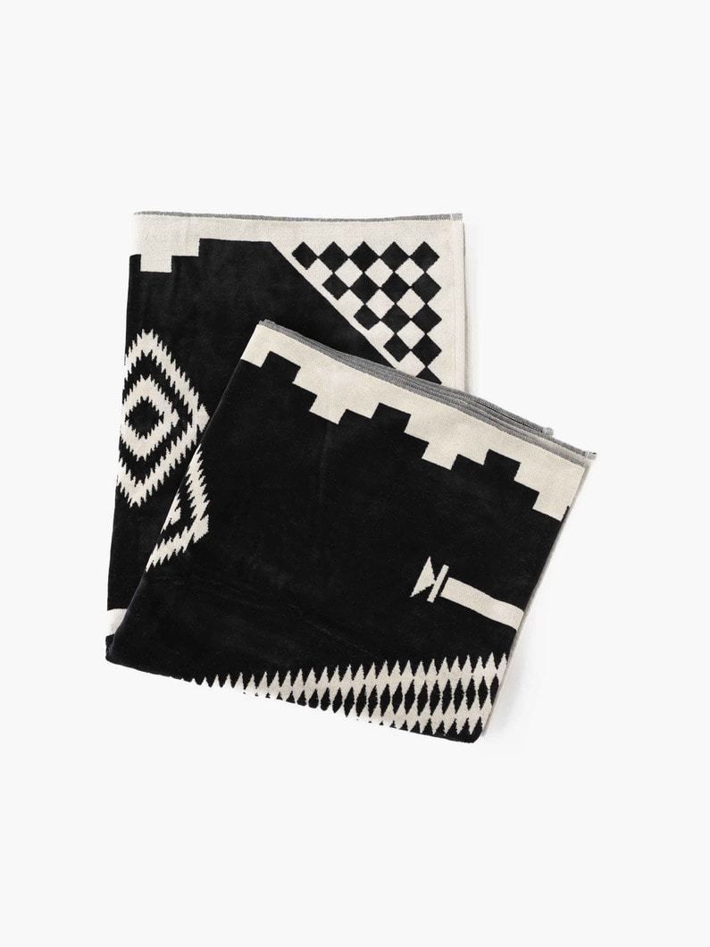 送料無料】Ron Herman ロンハーマン Towel Blanket (Black) (Ron