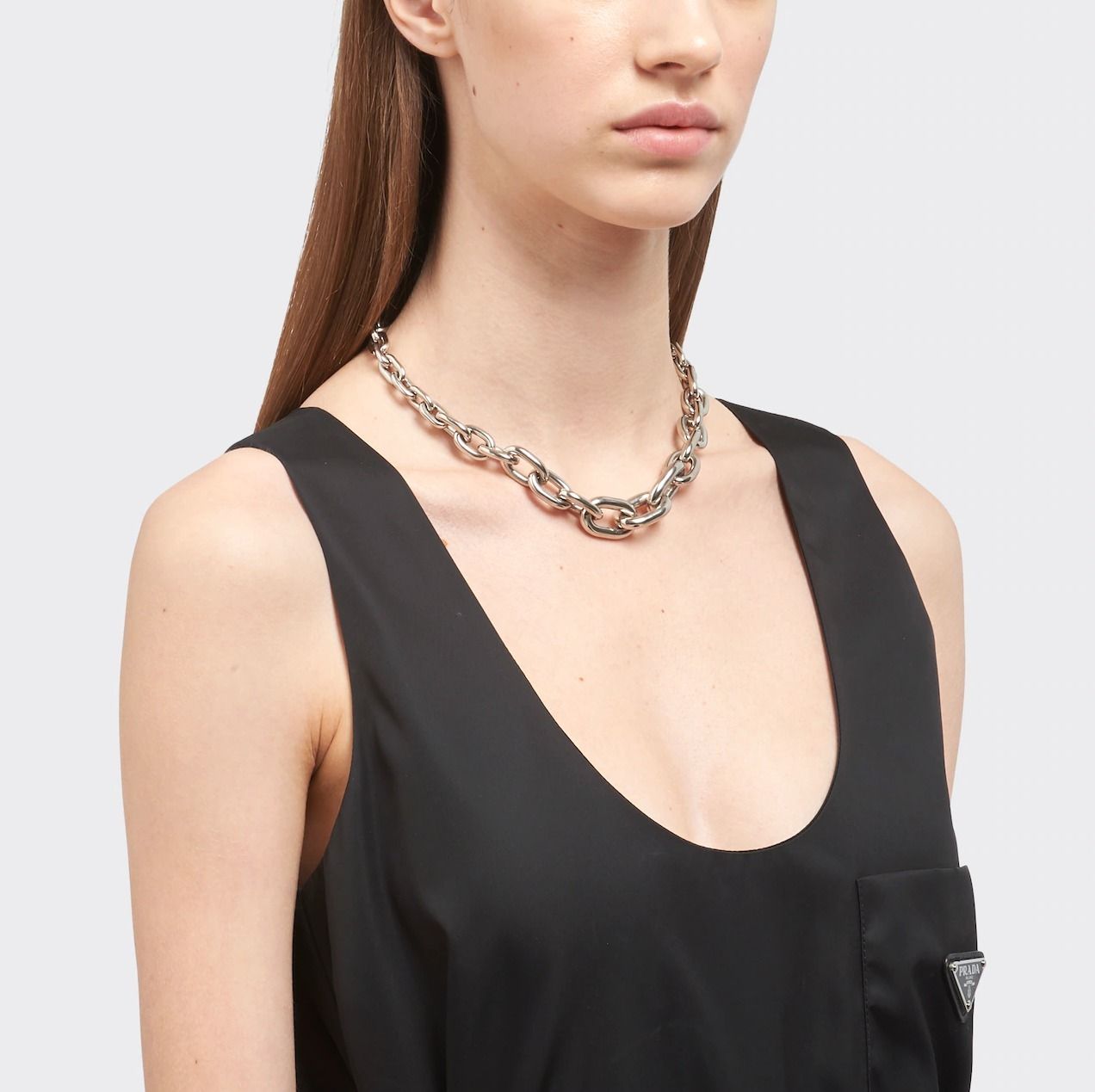 PRADA ネックレス 1JC802 2DTO チェーン(506220957) | プラダ