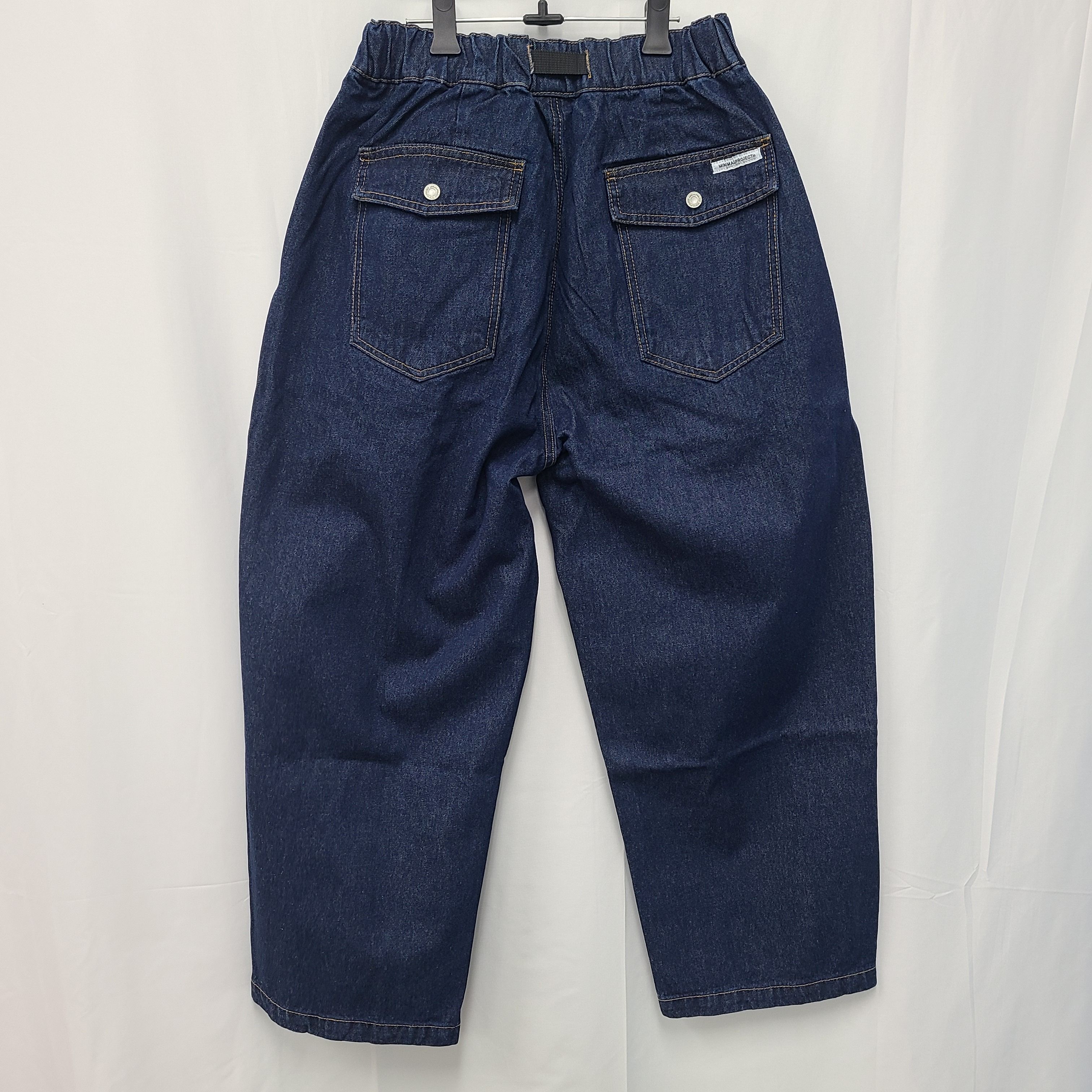 【MINIMAL PROJECT】BTS着用Washed Fatigue Balloon Denim Pants MINIMAL PROJECT】BTS着用Washed Fatigue Balloon Denim Pants