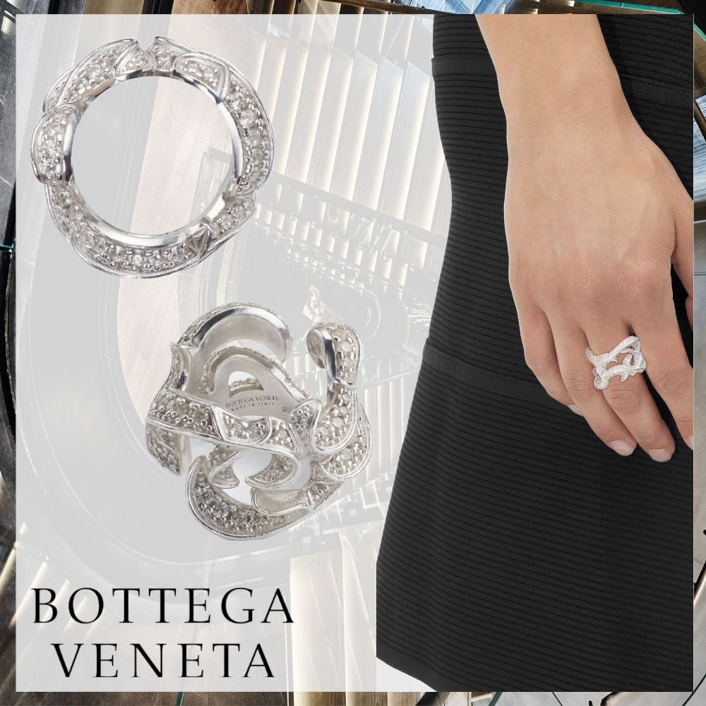 本日限定 BOTTEGA VENETA ボッテガヴェネタ イントレチャート リング