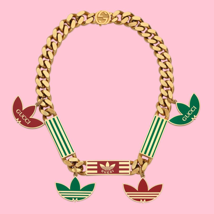 累積売上総額第１位【GUCCI】adidas x Gucci チェーンネックレス 累積売上総額第1位【GUCCI】adidas x Gucci チェーンネックレス