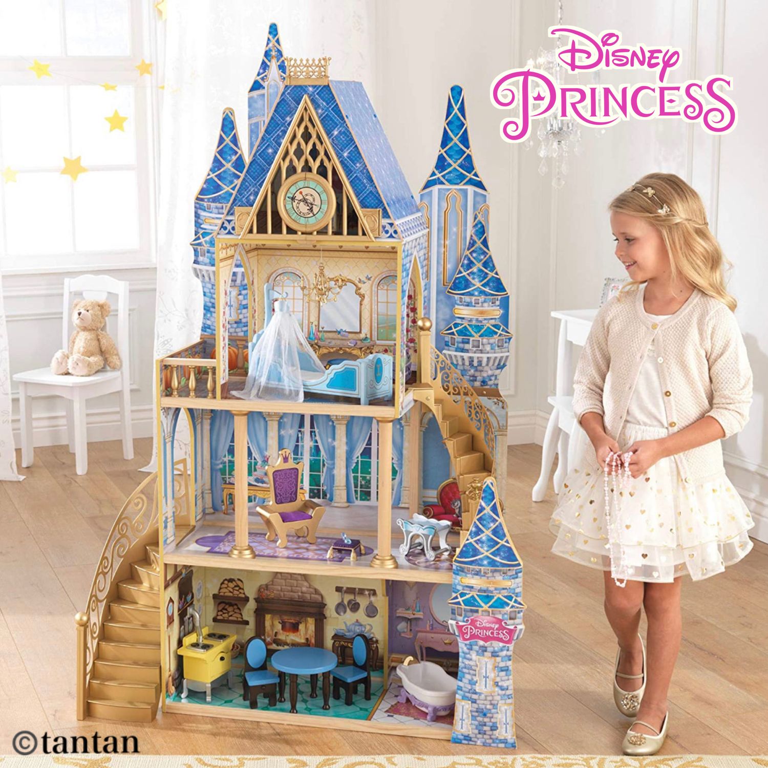 ディズニー シンデレラ ドールハウス Kidkraft 人形 プリンセス Disney ぬいぐるみ フィギュア ドールハウス Buyma
