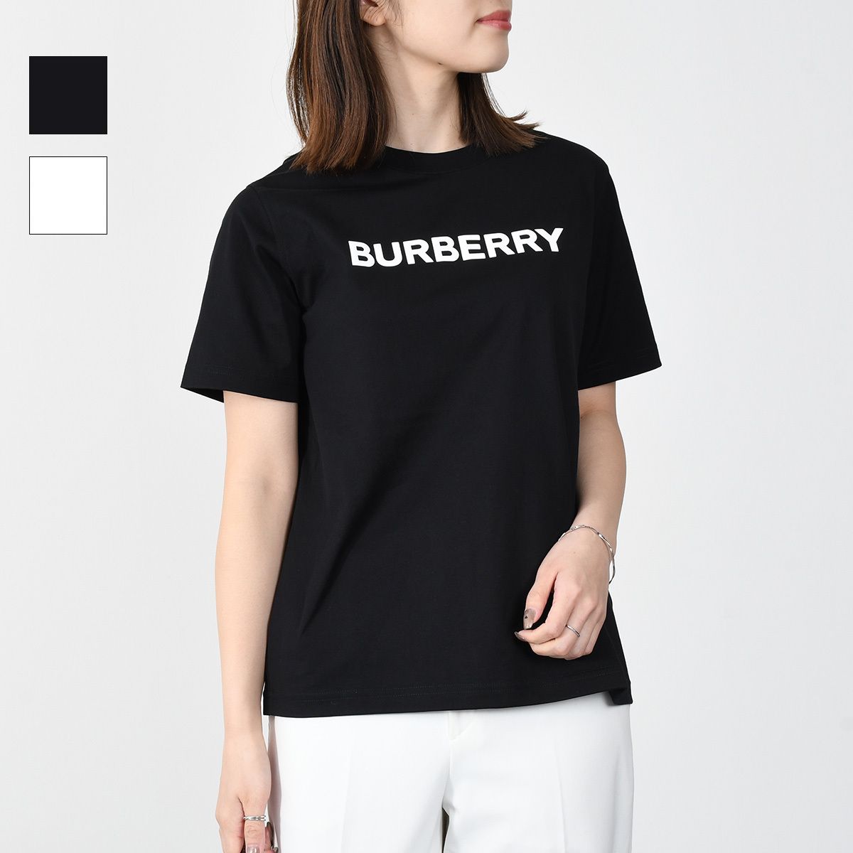 国内即発】BURBERRY ロゴプリント コットンTシャツ (Burberry/Tシャツ