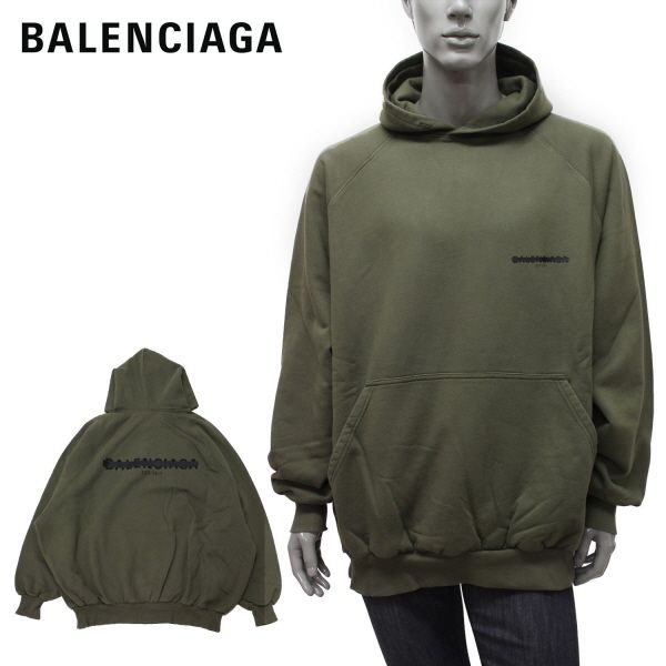 即発】バレンシアガ BALENCIAGA オーバーサイズ パーカー (BALENCIAGA ...