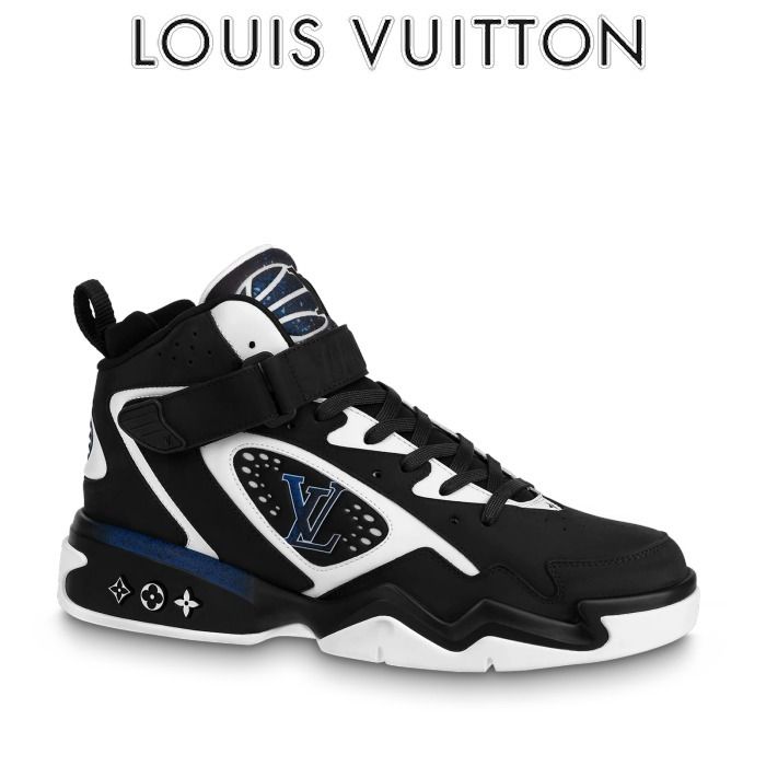 送料関税無料】Louis Vuitton LVトレイナー 2ラインスニーカー (Louis ...