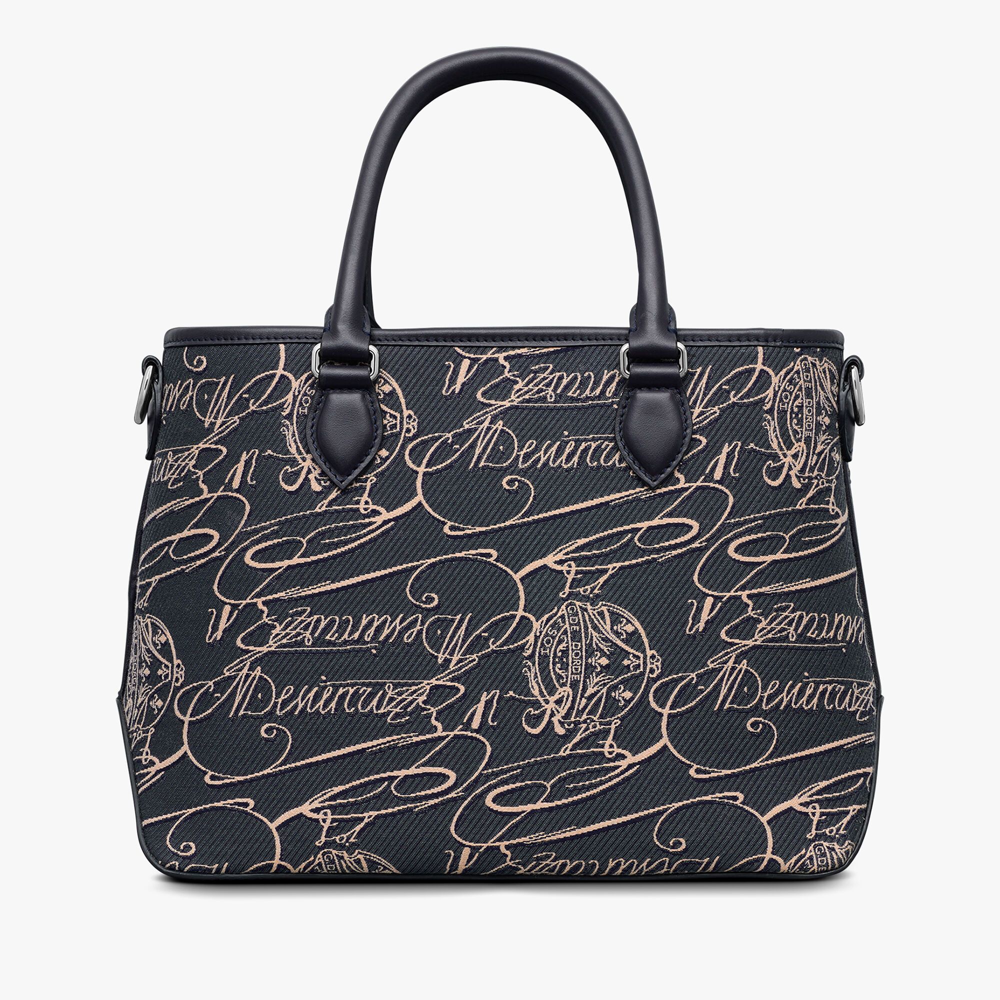 直営店□Berluti□トゥジュール XS ジャカード キャンバストート ...