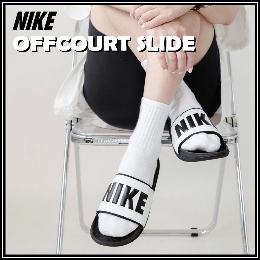 ★NIKE★大人気★OFFCOURT SLIDE★追跡可 Nike Offcourt Slide Men's Casual Sports Slipper Gym Swim