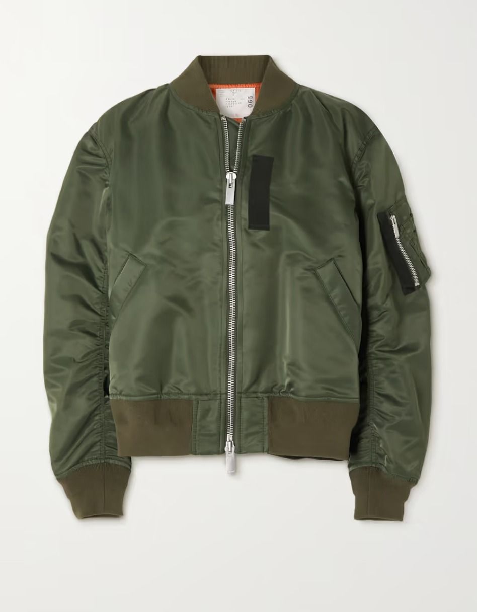 現品 sacai MA-1 kumausa様専用 ブルゾン ジャケット 型 アウター 「リングフィットRTA sacai ma-1型ブルゾン フライトジャケット