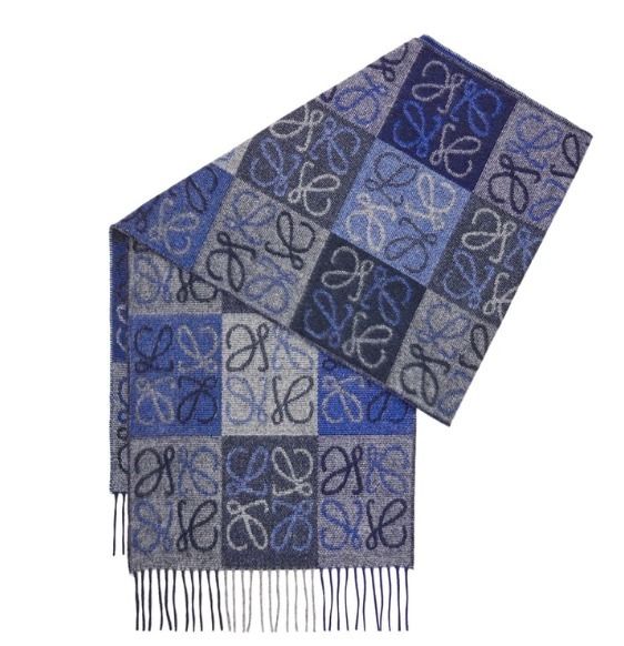 LOEWE】アナグラム スカーフ(ウール&カシミヤ) Cashmere Scarf