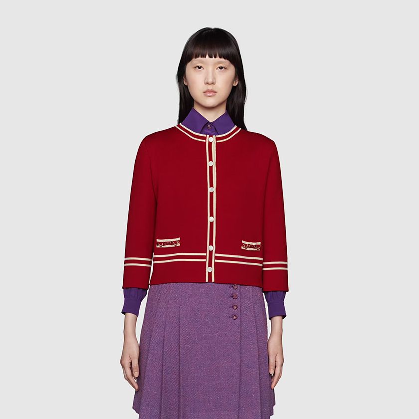 累積売上総額第1位【GUCCI☆グッチ】ジャカード ジャケット