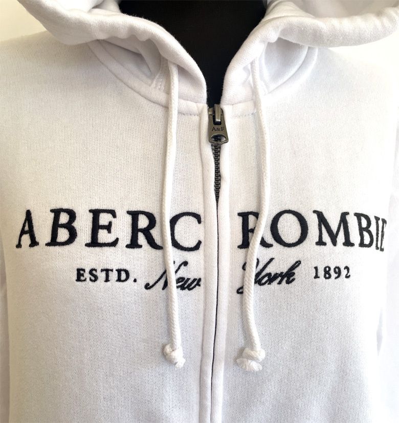 Abercrombie & Fitch】ロゴ刺繍 フルジップパーカー *送関込 - cert ...