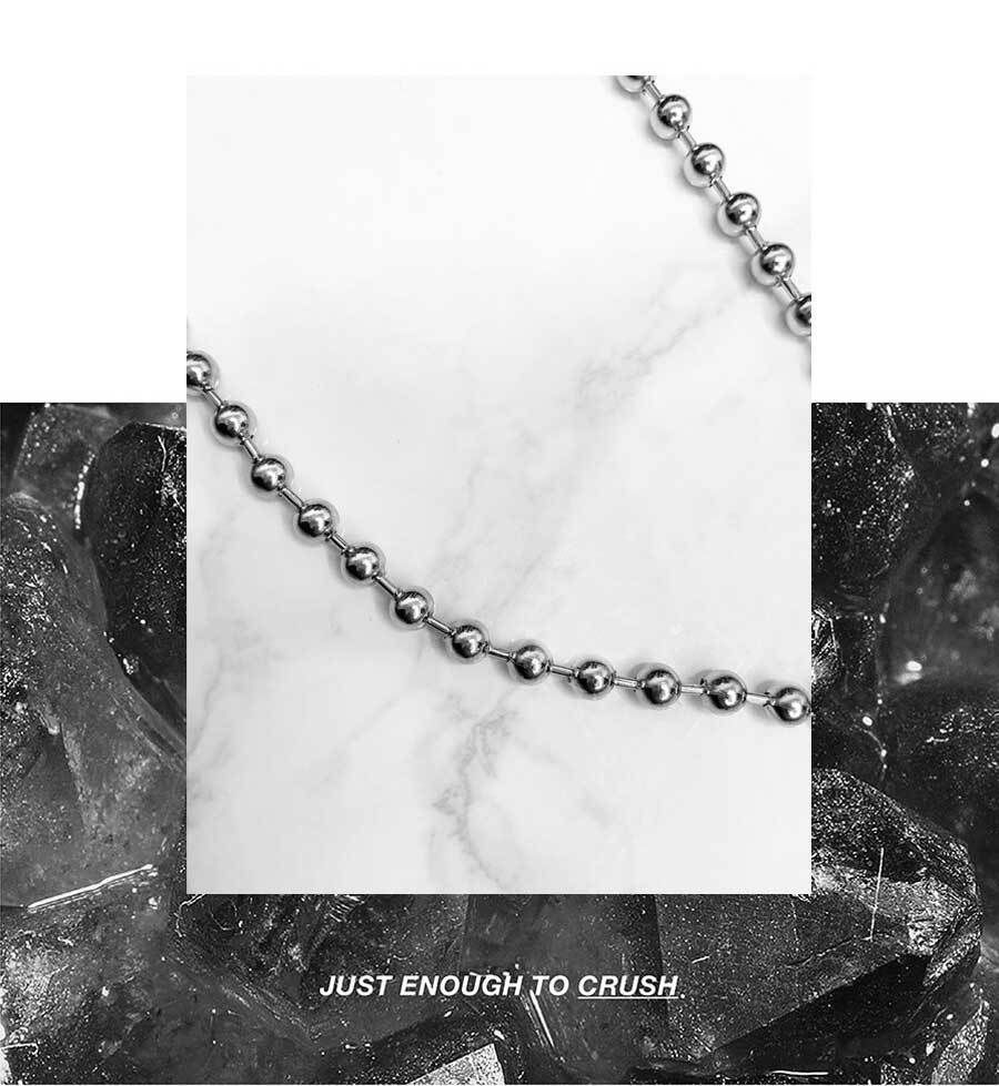 ★BTS V 着用★ONE ENOUGH★Peanut Ball Chain Necklace ☆ONE ENOUGH☆ Peanut Ball Chain Necklace BTS V テテ 着用